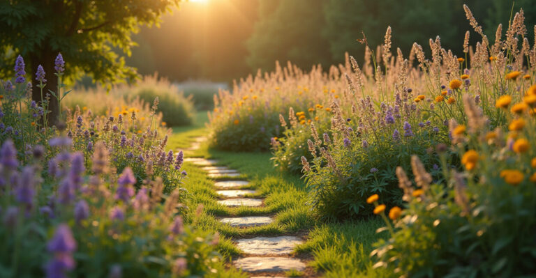 Designing Native Plant Borders for Blooms Throughout the Season