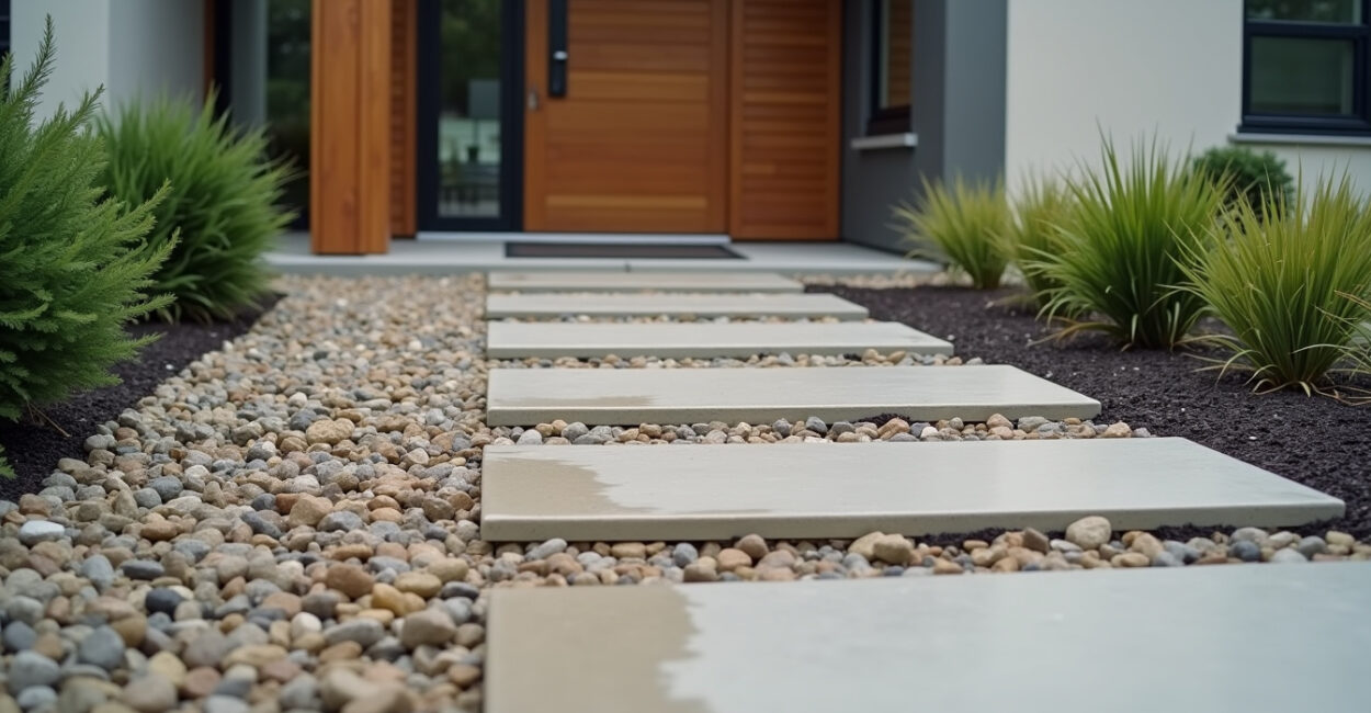 Gravel Front Yard Landscaping Ideas: Where It Beats Mulch Gravel Front Yard Landscaping Ideas: Where It Beats Mulch