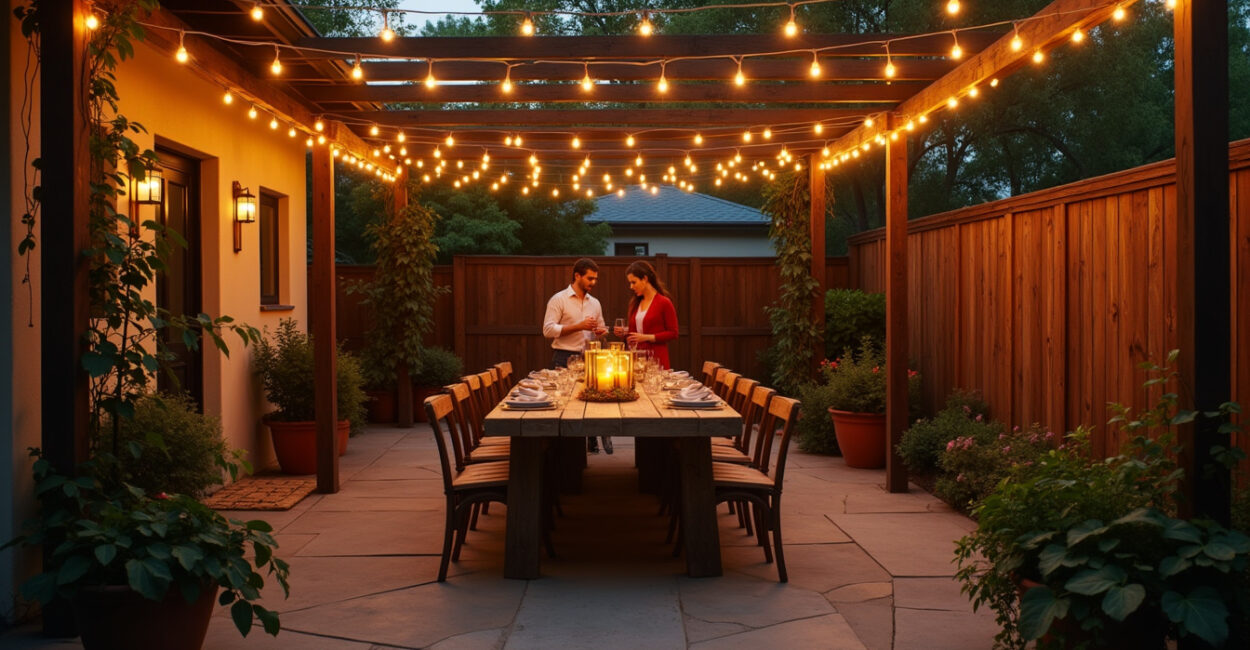 Rustic Backyard String Lights for Parties: Best Setup Rustic Backyard String Lights for Parties: Best Setup
