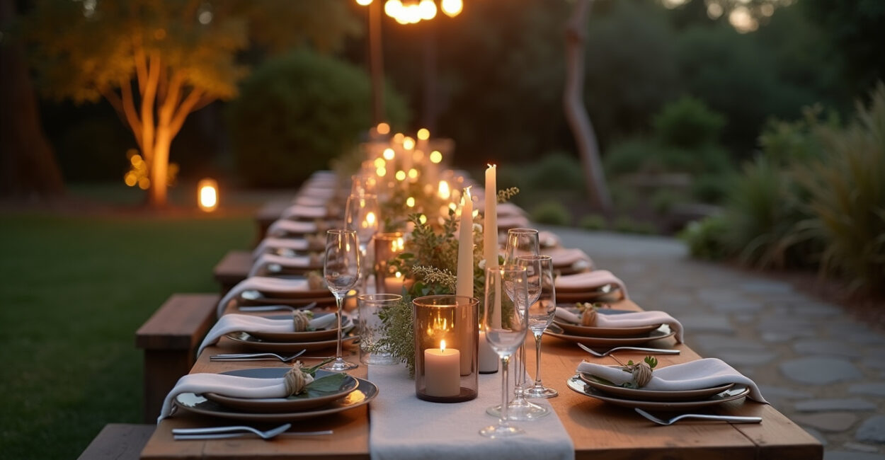 Rustic Backyard Table Decor for Dinner Parties: Do It Right Rustic Backyard Table Decor for Dinner Parties: Do It Right