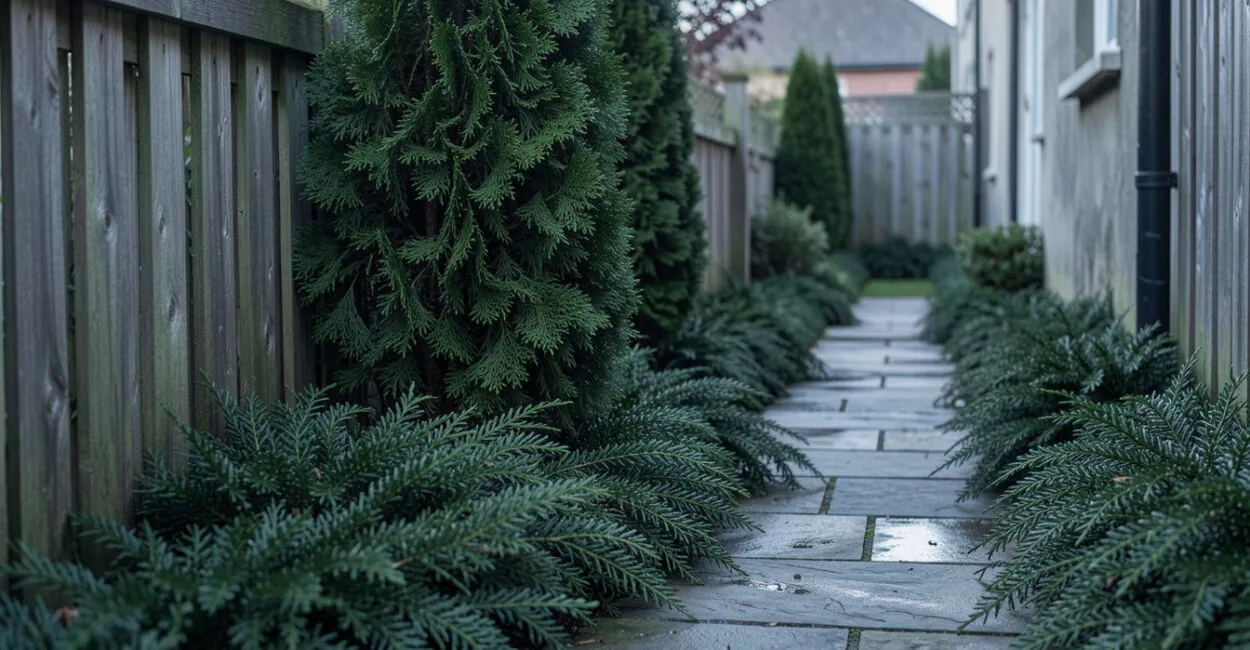 Arborvitae Vs. Yew: Which is Better for a Narrow Side Yard?