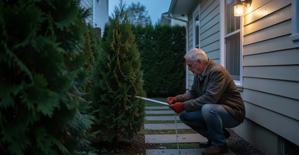 Best Evergreen Privacy Plants for Narrow Side Yards