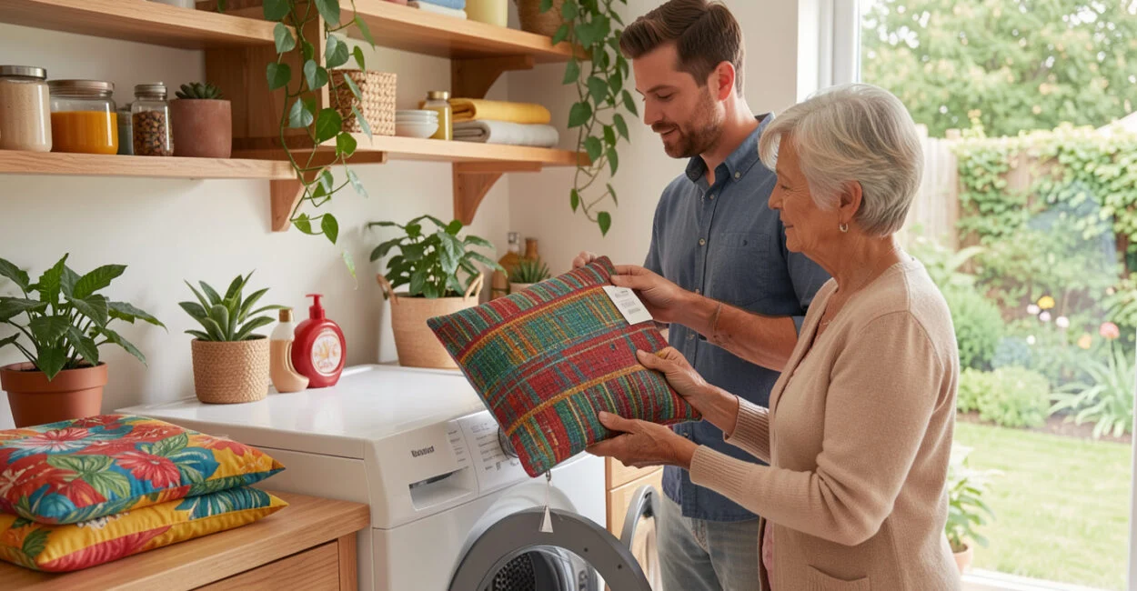 Can Outdoor Cushion Covers Go in the Washing Machine?