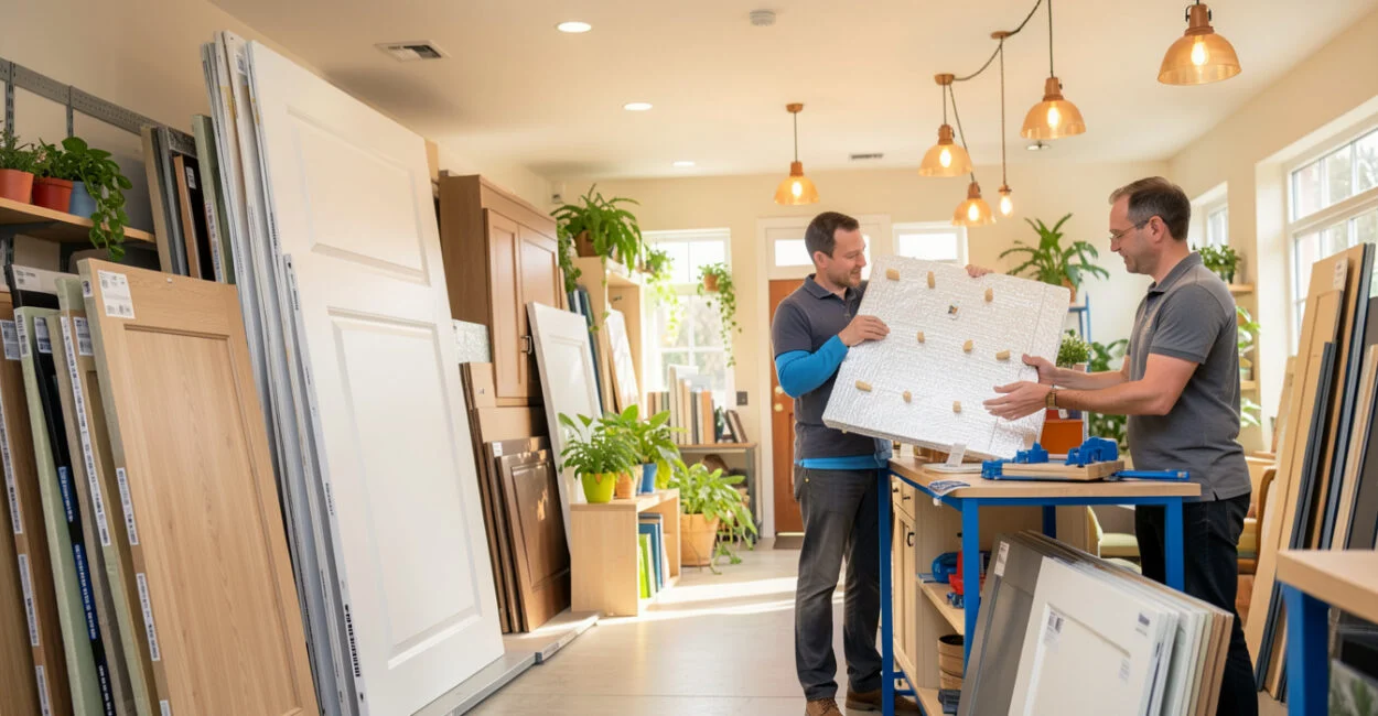 Choose Insulation That Fits the Door