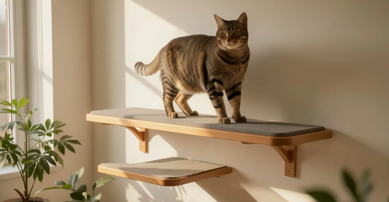 Choose Shelves and Perches That Suit Your Cat