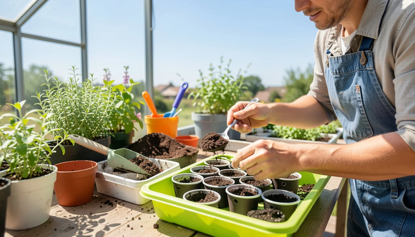 Choose the Right Seed-Starting Mix and Containers