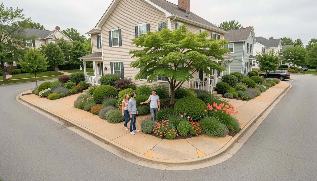 Corner Lot Landscaping Ideas for Privacy and Curb Appeal