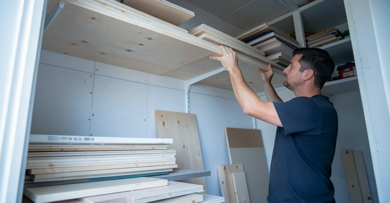DIY Closet Shelves on a Budget: 5 Low-Cost Materials