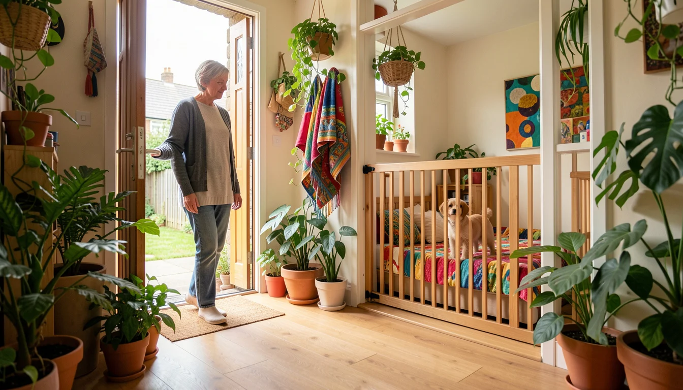How to Handle Real Visitors While Your Dog Learns