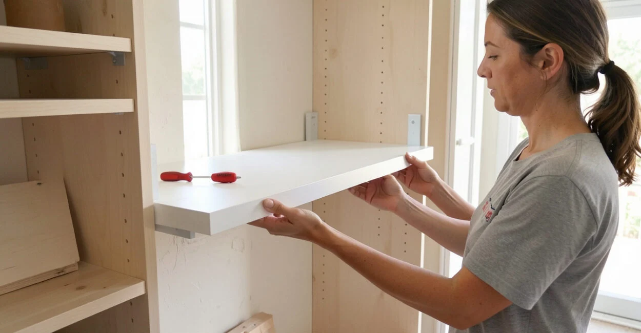 MDF Closet Shelves: Smooth Finish, More Support
