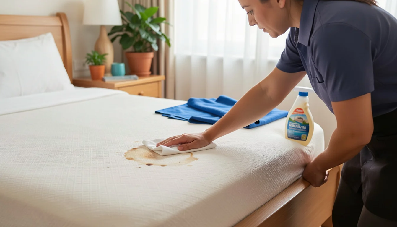 Remove Common Mattress Stains and Odors