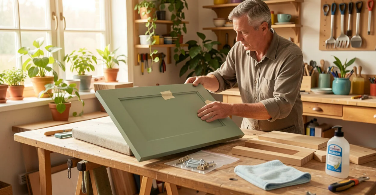 Remove, Label, and Clean Doors and Frames