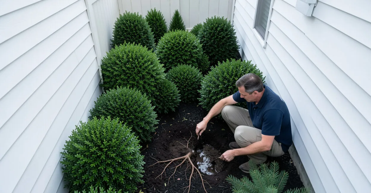 Shade-Tolerant Evergreens for Privacy in Narrow Side Yards