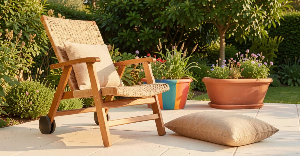 Use Patio Furniture Weights, Sandbags, or Planters Carefully