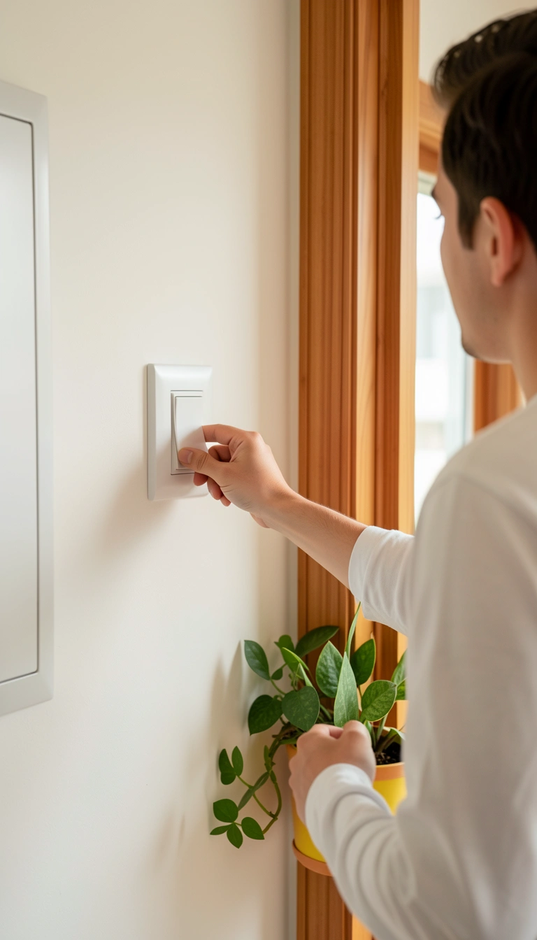 A Safer Way to Change a Light Switch