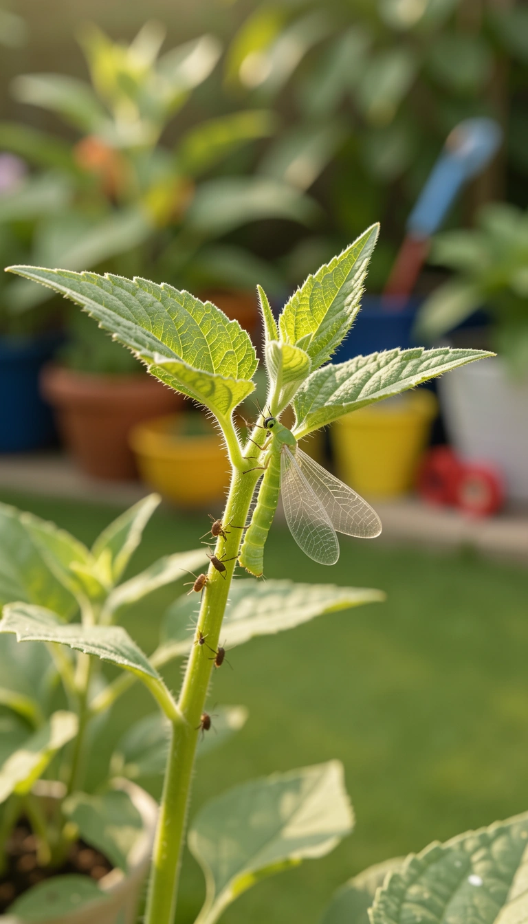The First Aphid Hunters Aren’t Ladybugs