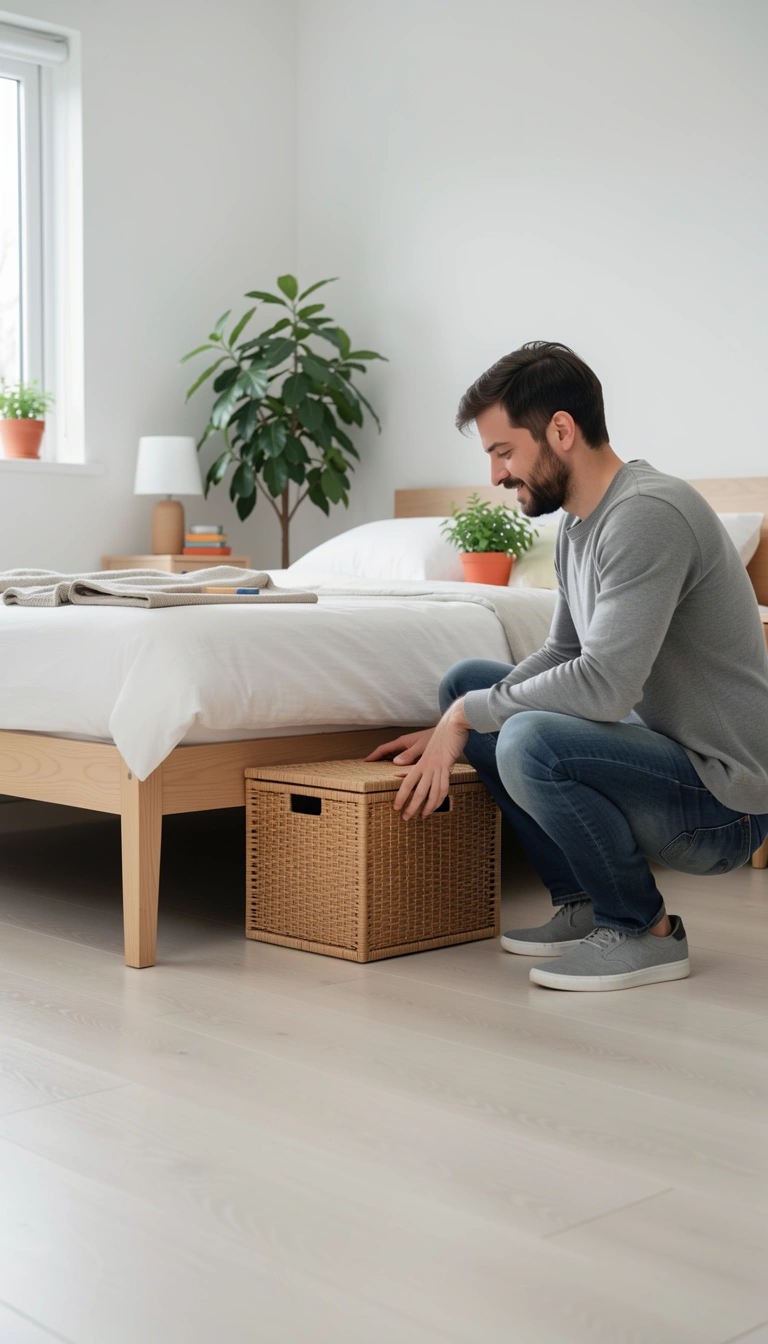 Make the Space Beneath Your Bed Work