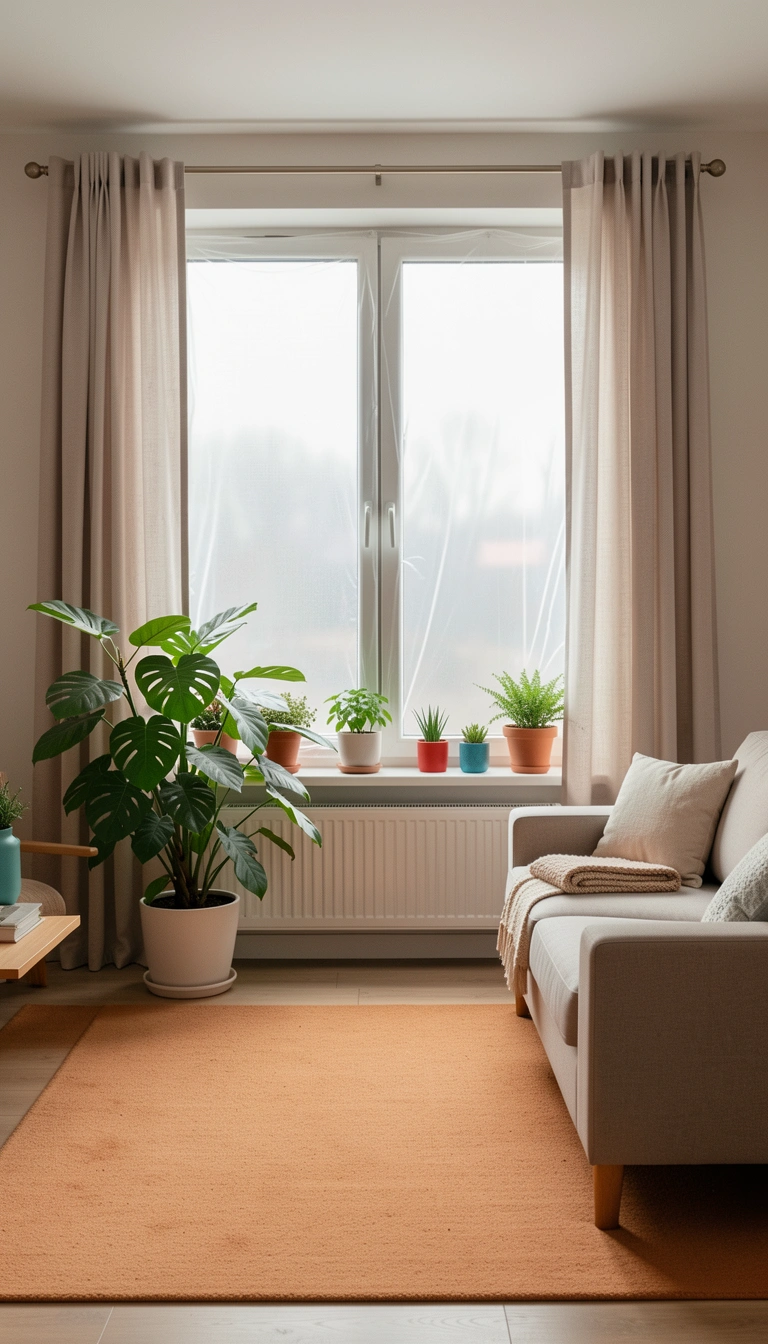Stop Window Drafts, Keep Heat In