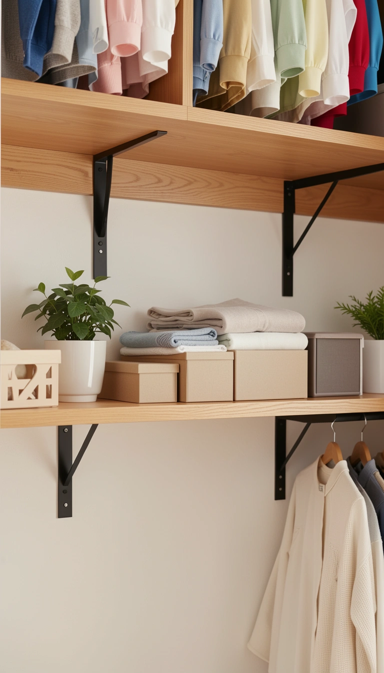 Keep Closet Shelves Secure