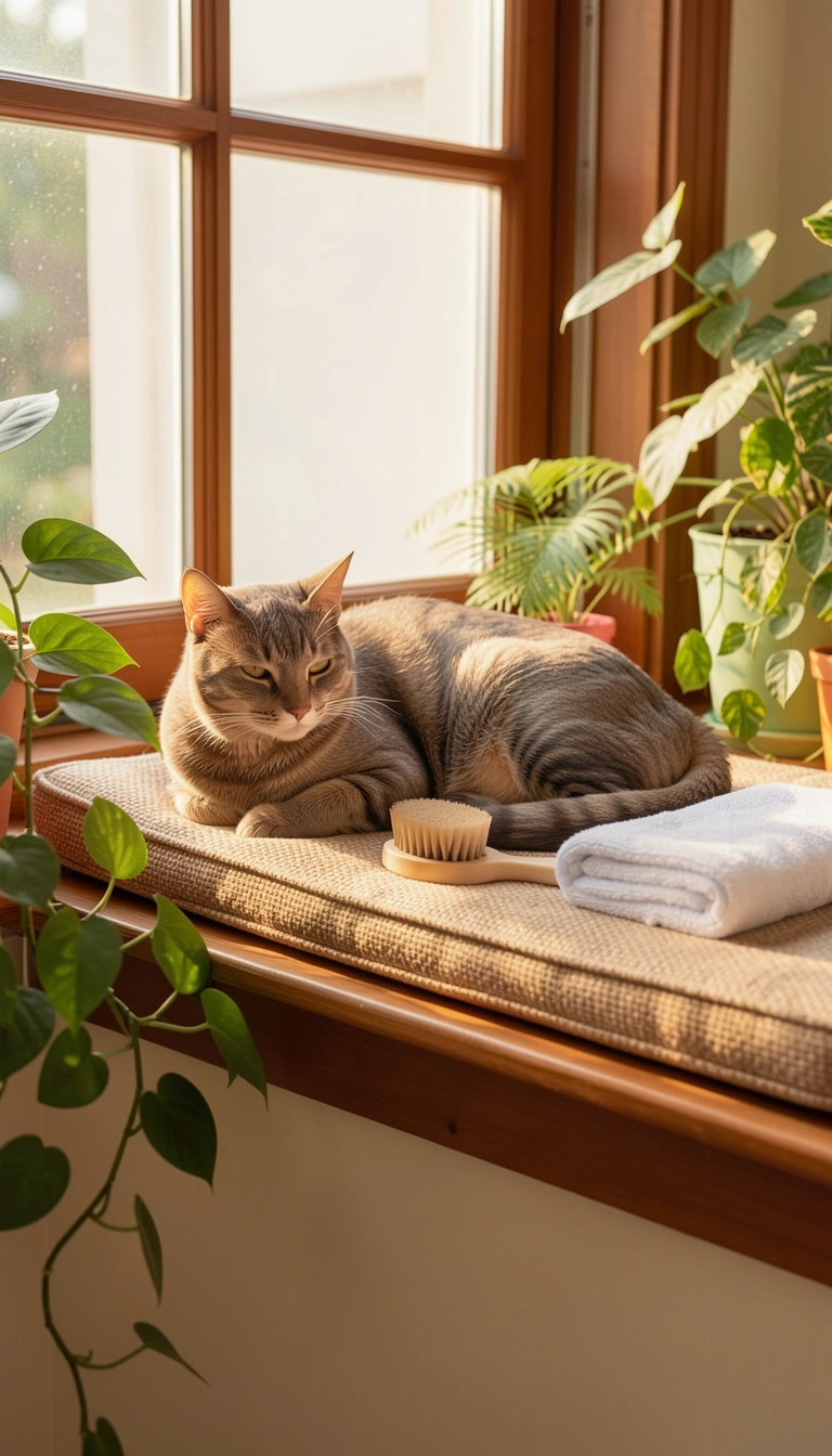 Gentle Grooming for the Older Cat