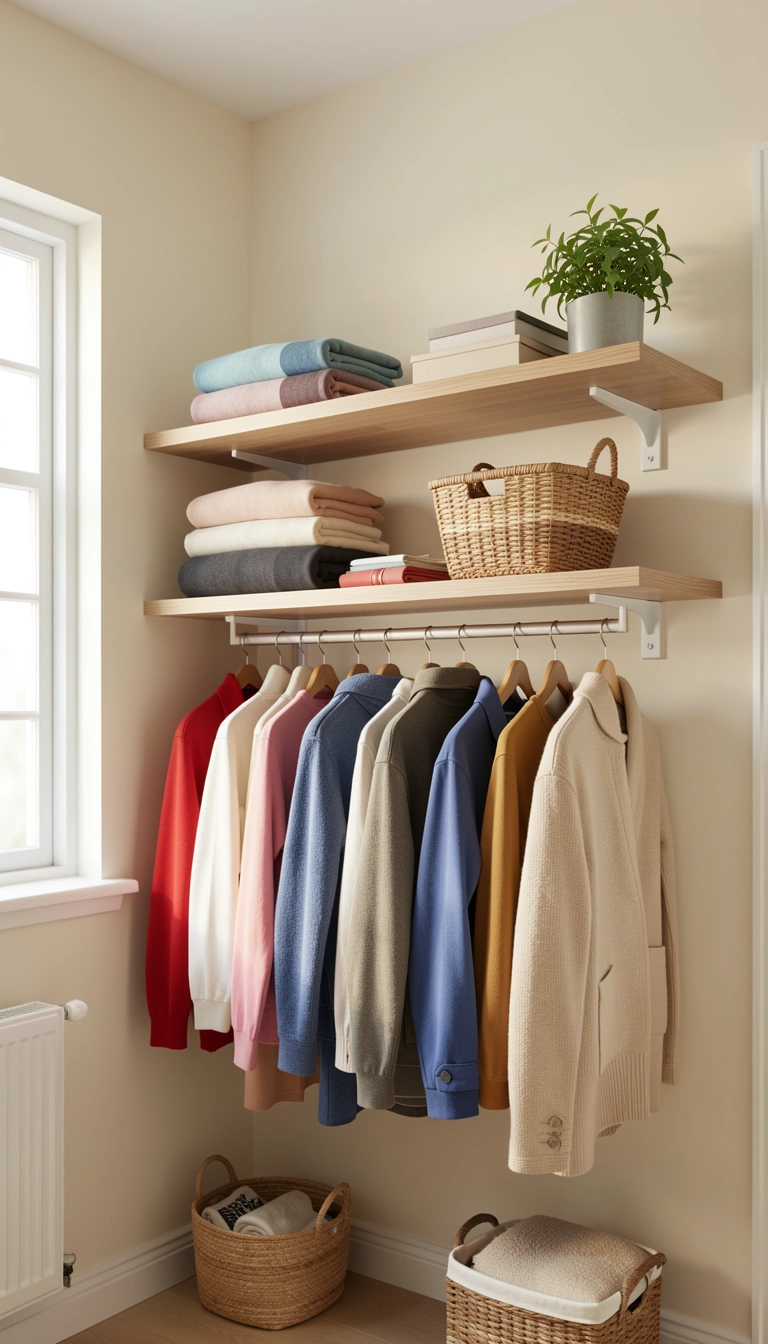 Keep Closet Shelves Firmly in Place