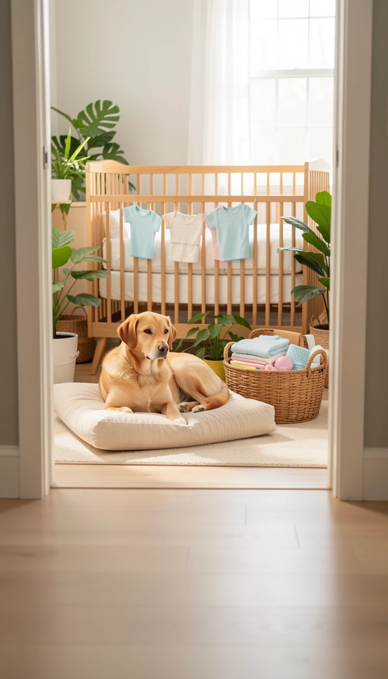 A Gentle Start for Baby and Dog