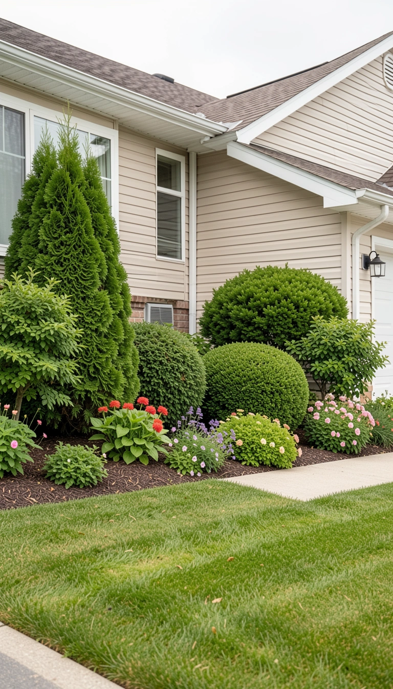 A Front Yard That Stays Neat