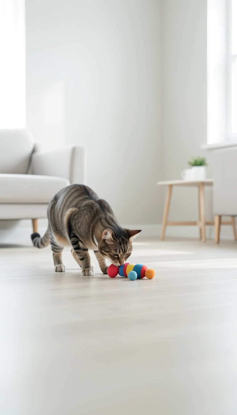 Let Your Cat Follow a Familiar Scent