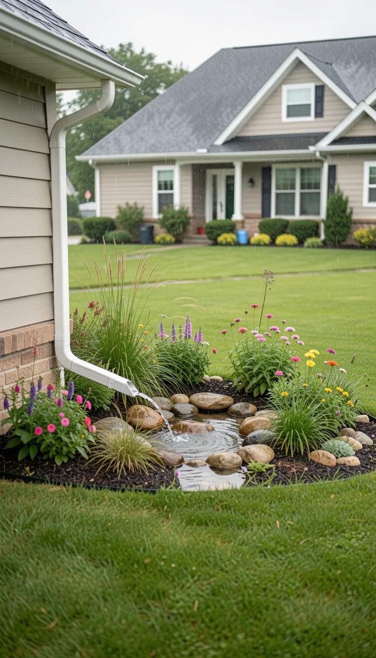 Turn Roof Runoff Into a Garden