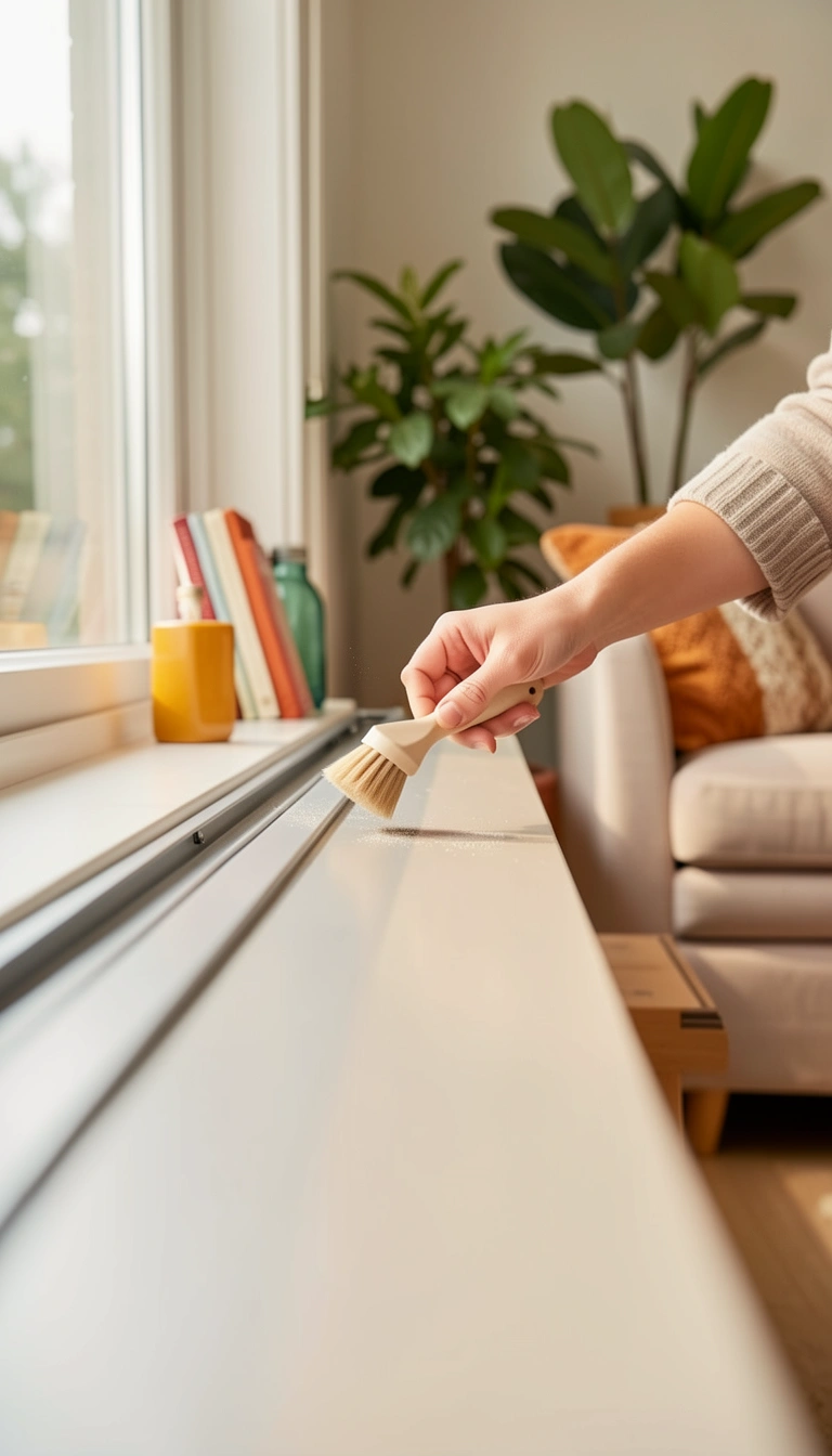 A Safer Way to Clear Window Tracks