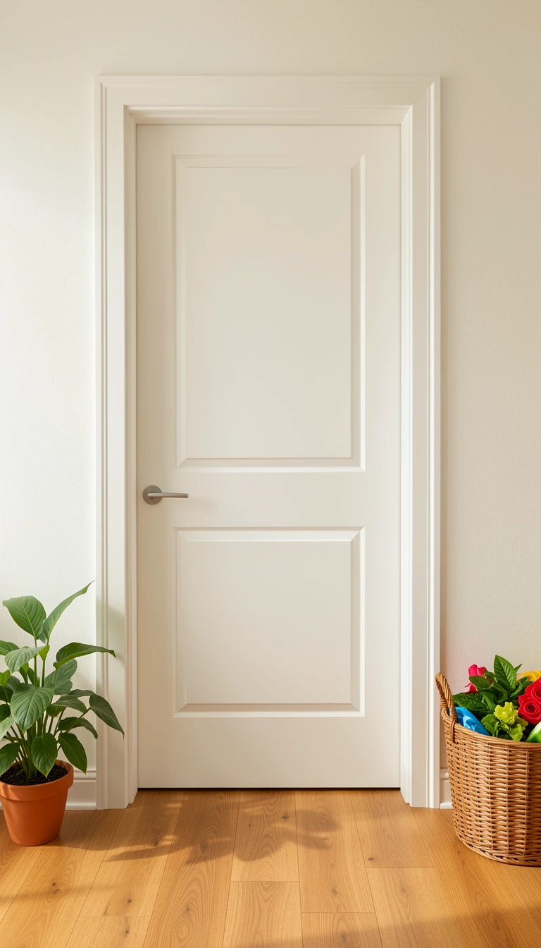 Give Plain Doors a Polished Look