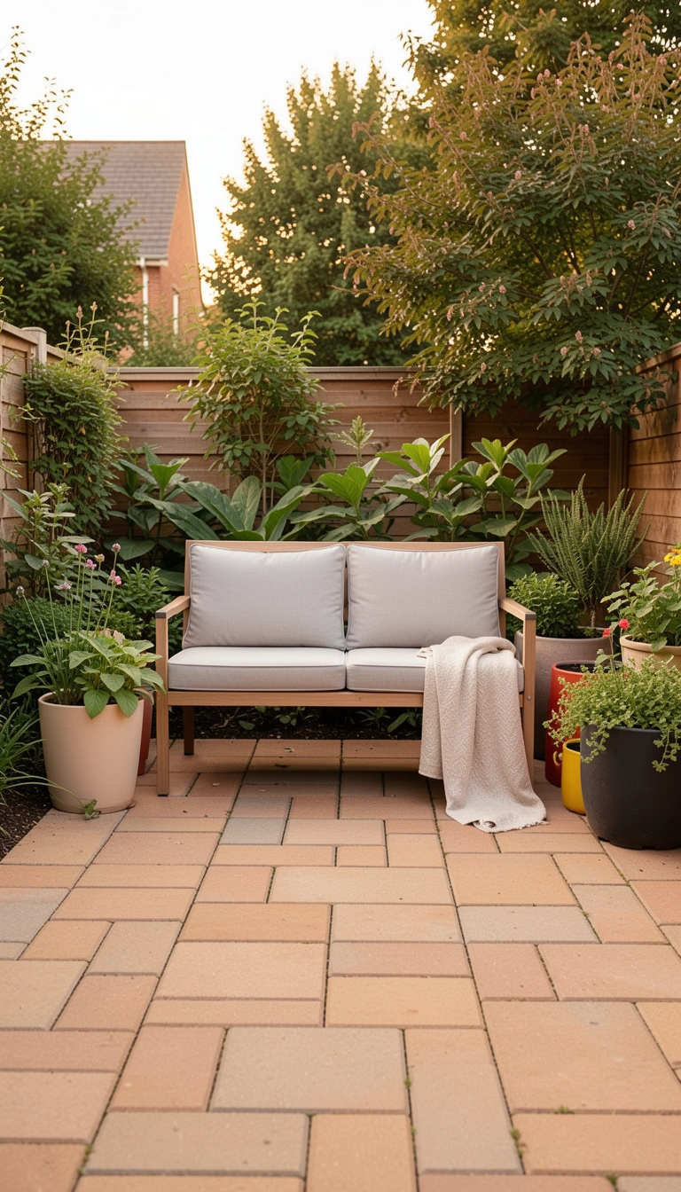 Make a Tiny Patio Feel High-End