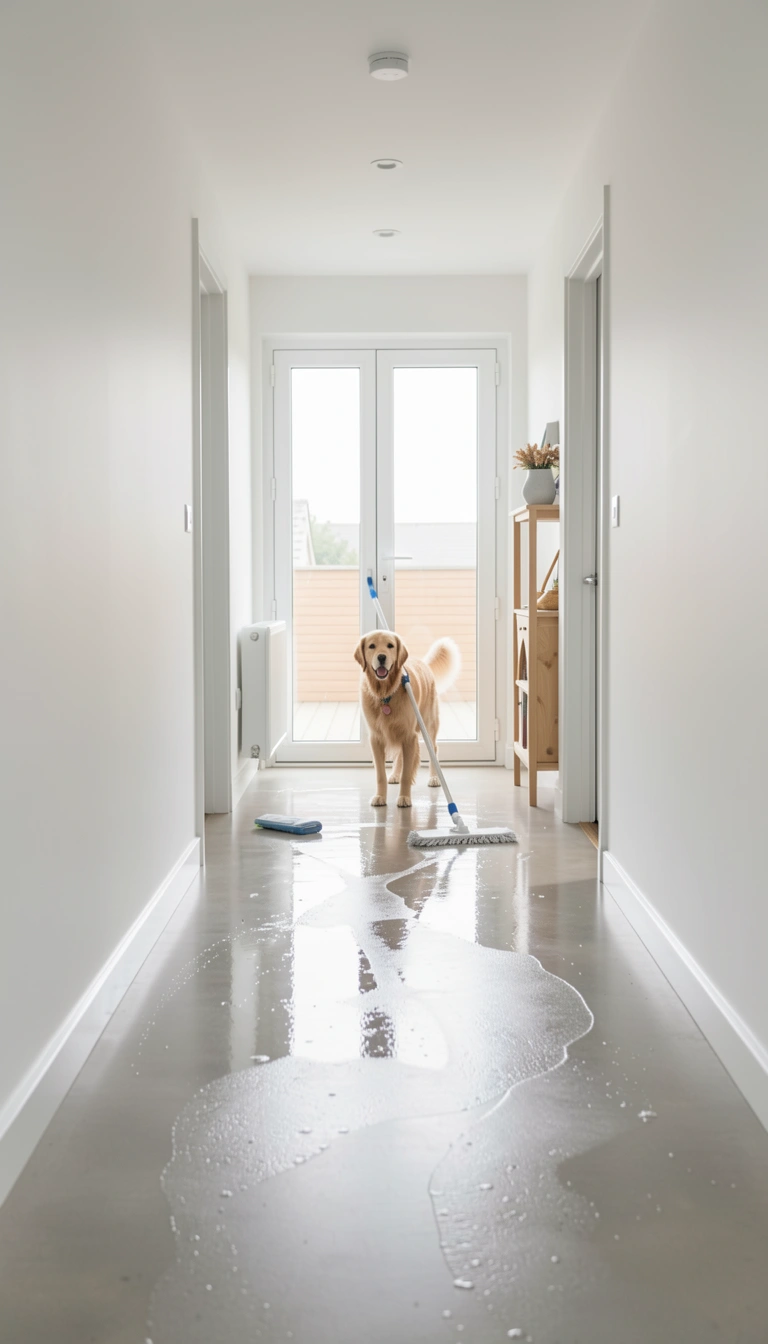 Keep Curious Paws Clear of Wet Surfaces