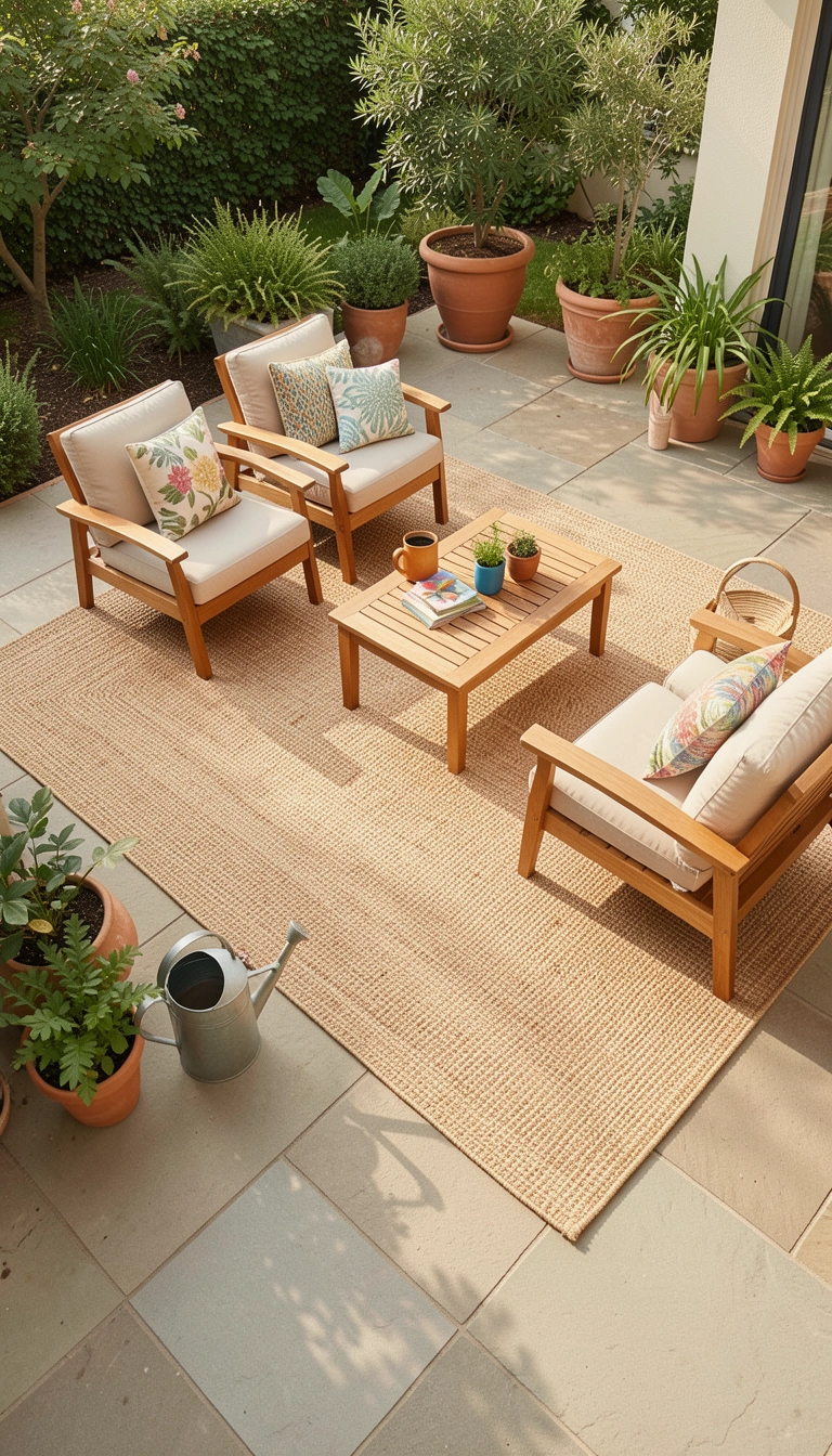Make Your Patio Rug Work Harder