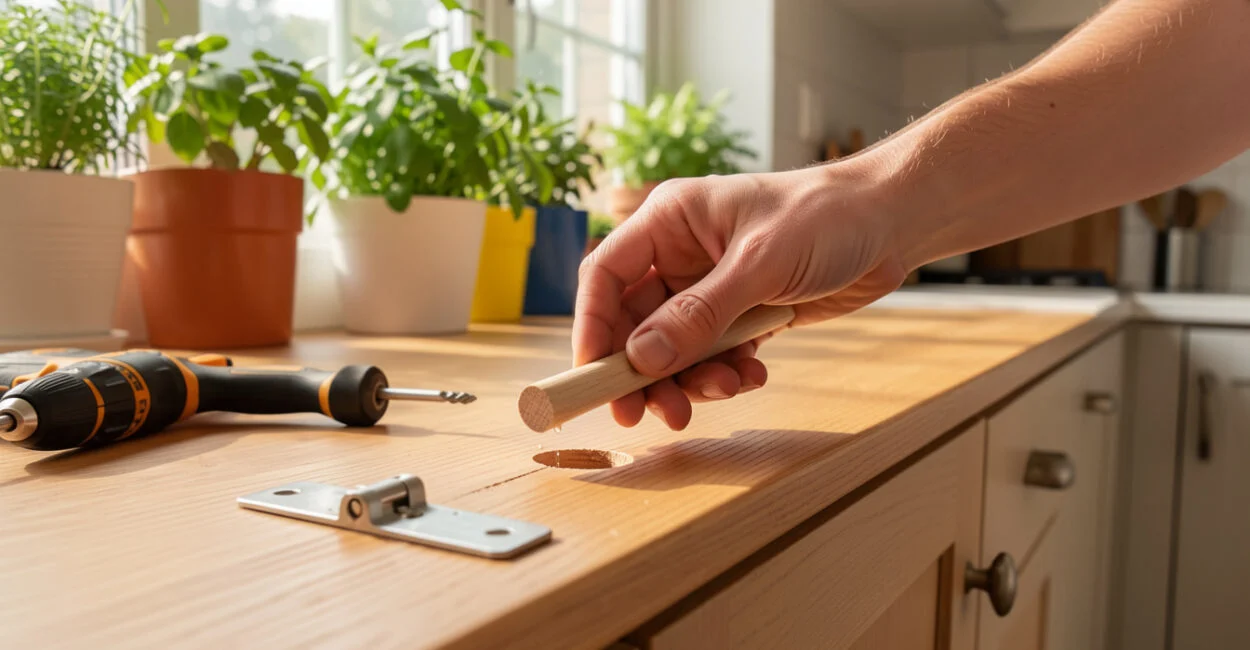 What Should You Do About Stripped Cabinet Hinge Screw Holes?